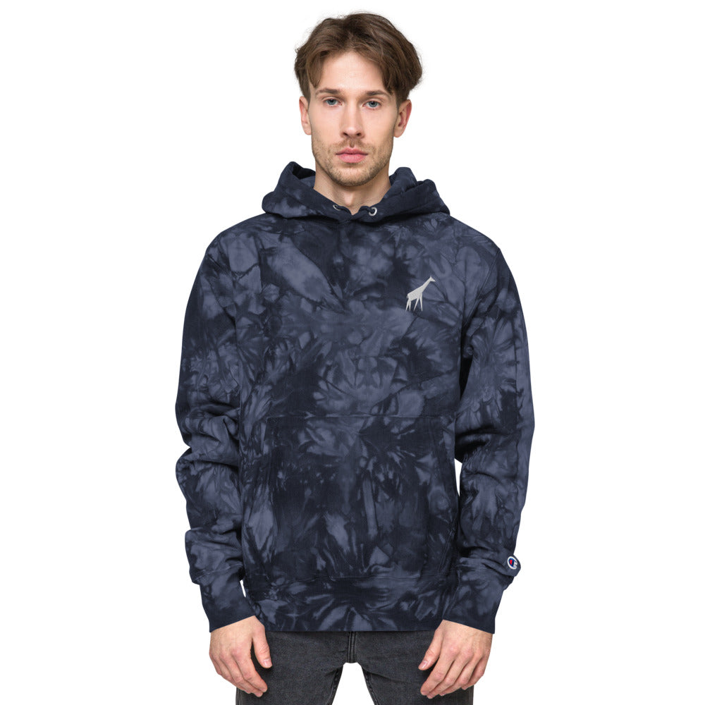 JRAFT Unisex Champion tie-dye hoodie